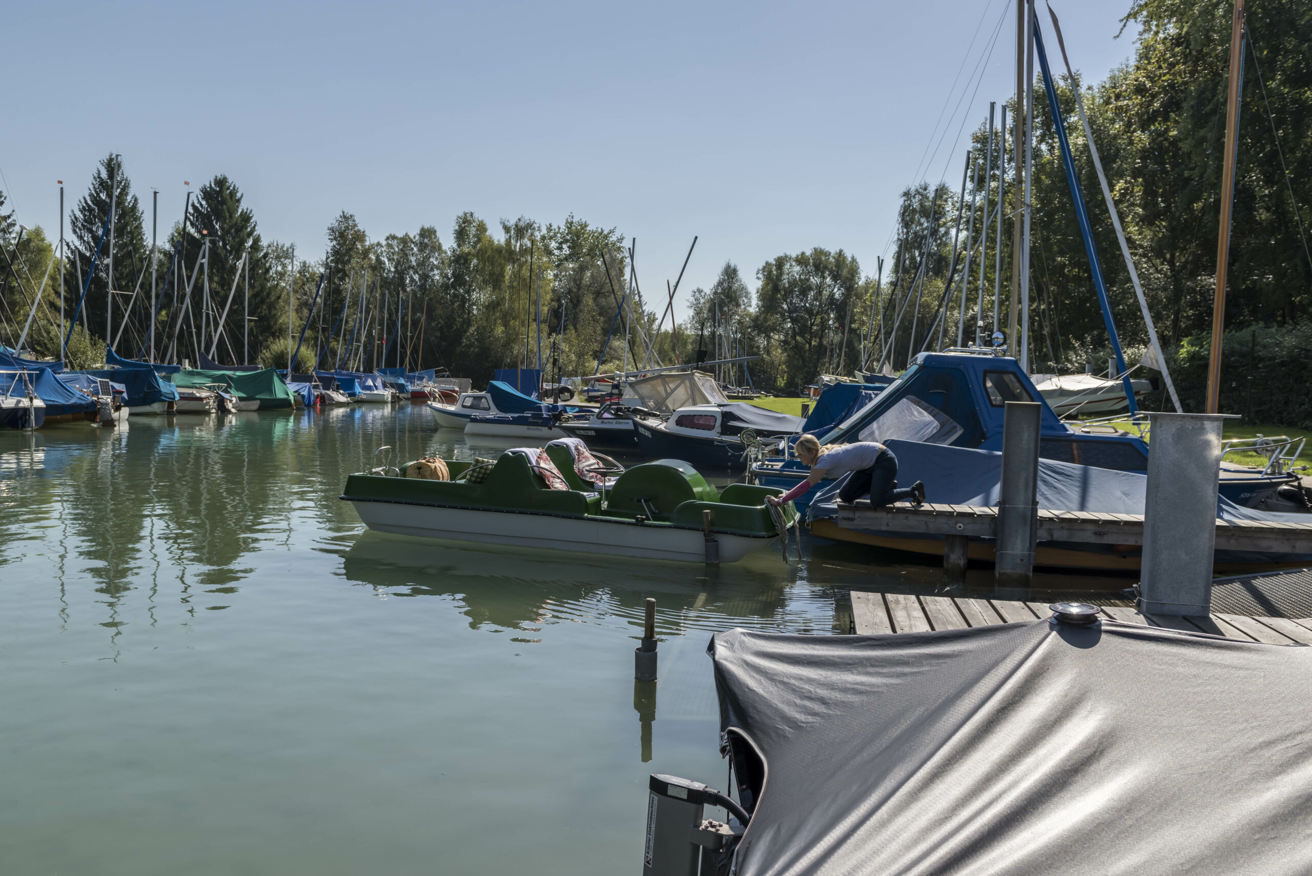 Bootsplätze Bachern am Wörthsee